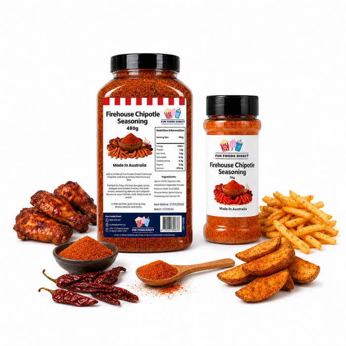 Firehouse Chipotle Seasoning | Smoky Spicy Flavour Boost for Chips, Chicken & BBQ