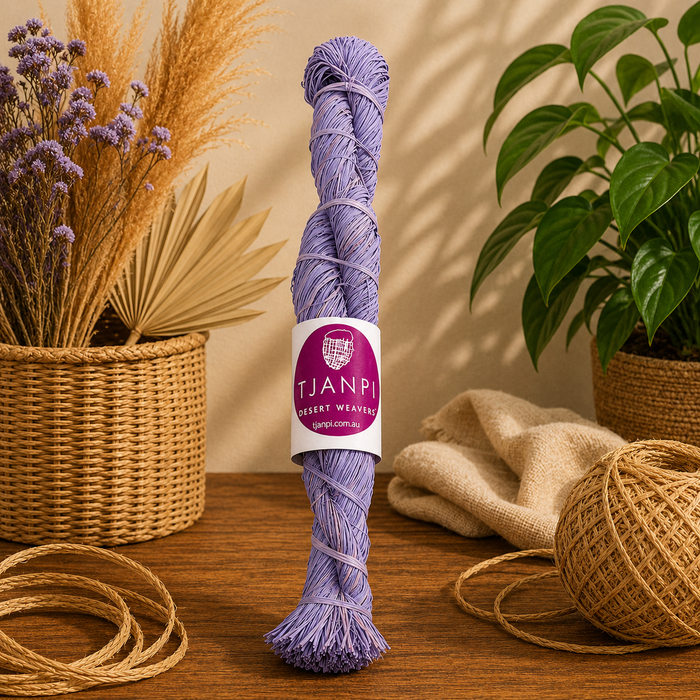 Lavender Raffia Hank 250g