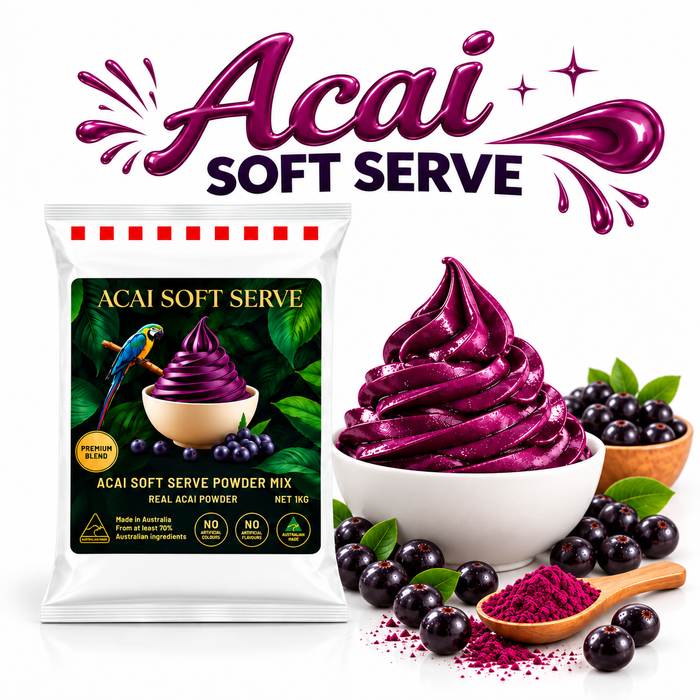 Acai Soft Serve Powder Mix – 1kg