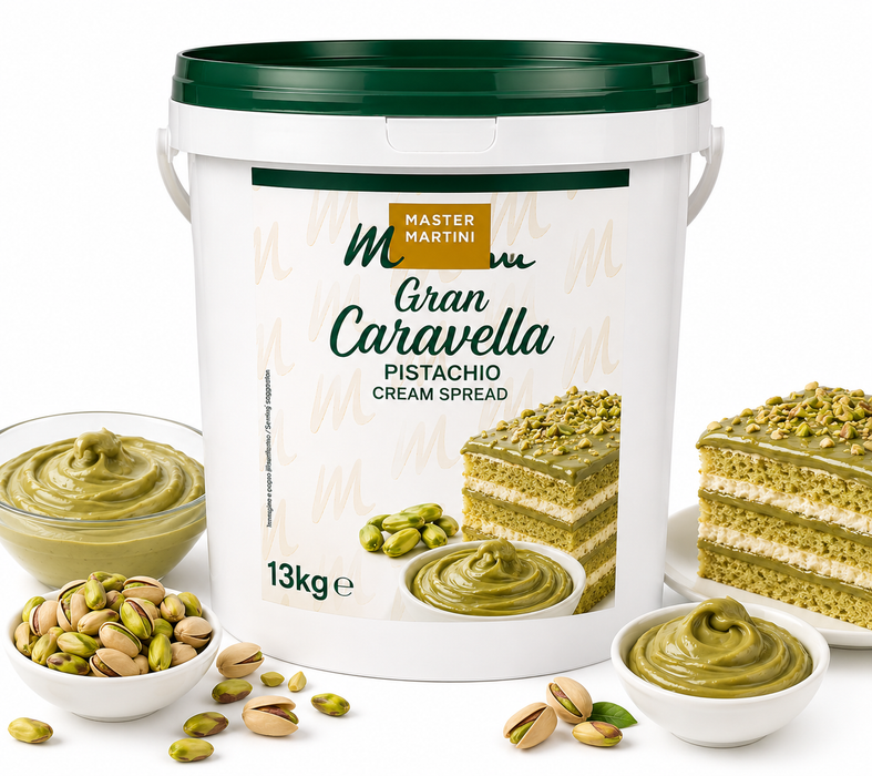 Master Martini Gran Caravella Pistachio Cream Spread – 13kg