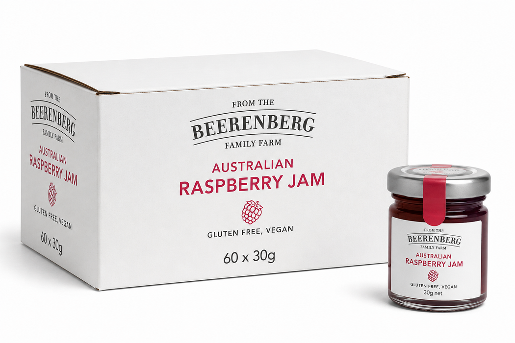 BEERENBERG Raspberry Jam Jars 60 x 30G