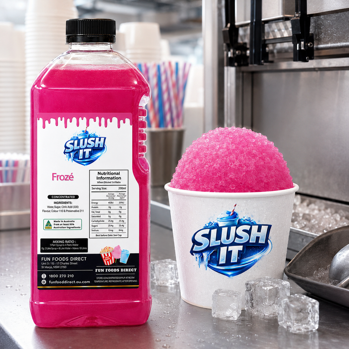 Froze Sno Cone Flavour Bottle