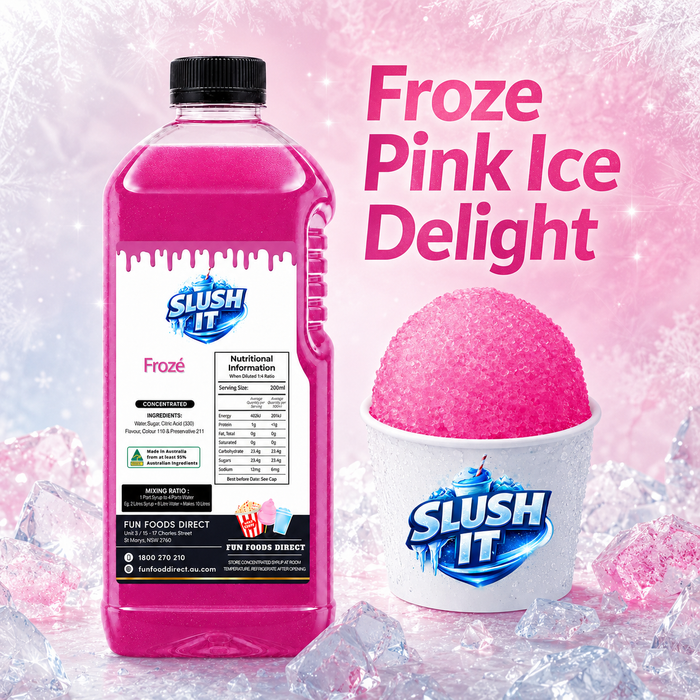 Froze Sno Cone Flavour Bottle