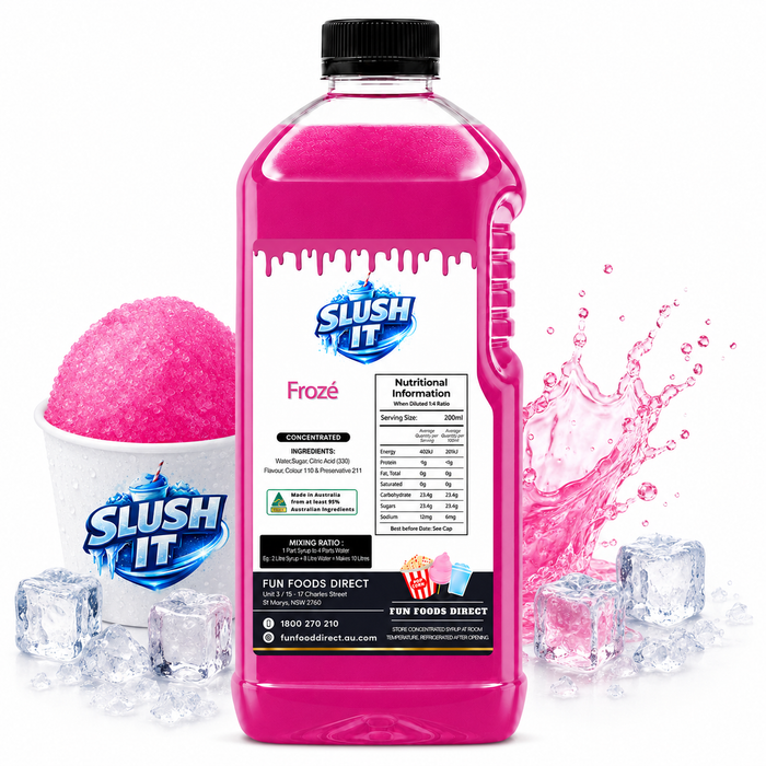 Froze Sno Cone Flavour Bottle