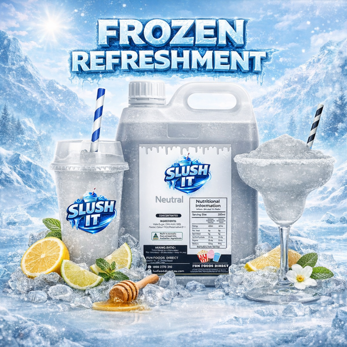 Neutral Slush / Slushie Mix Bottles