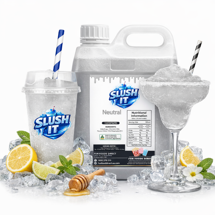 Neutral Slush / Slushie Mix Bottles