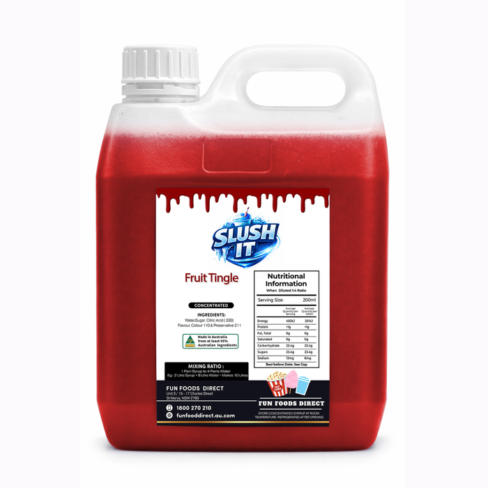 Fruit Tingle Cordial Mixes 2L