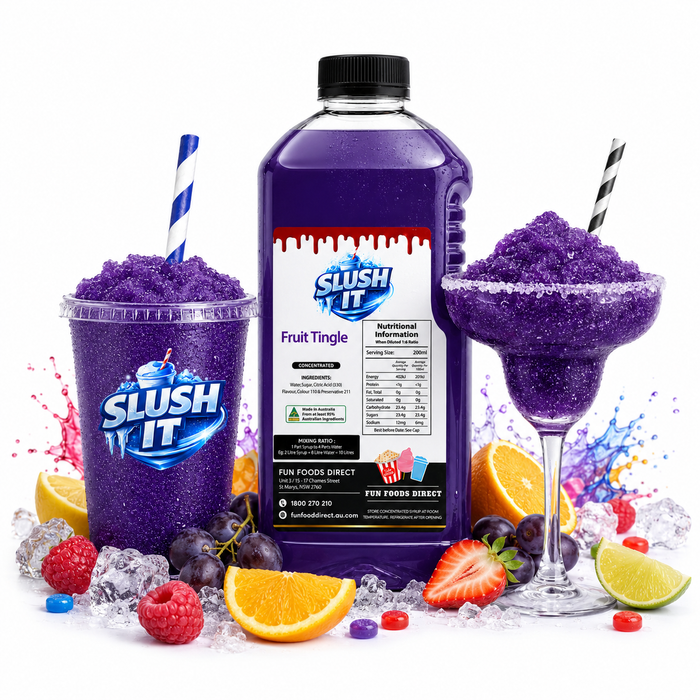 Adults Slushy Bundle Pack - Fruit Tingle, Piña Colada, and Margarita