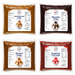 Sundae topping fudge options featuring salted caramel, chocolate, caramel, and strawberry fruit flavors.