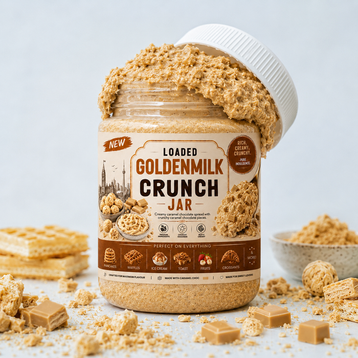 Loaded Goldenmilk Crunch Jar 375ml