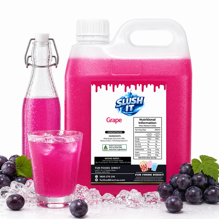 Grape Cordial Mixes 2L