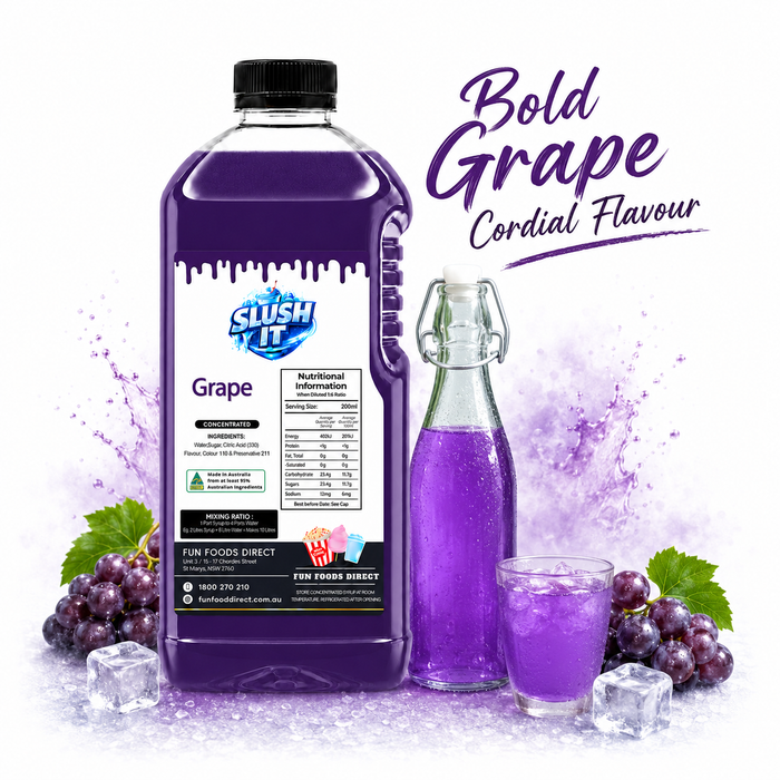 Grape Cordial Mixes 2L