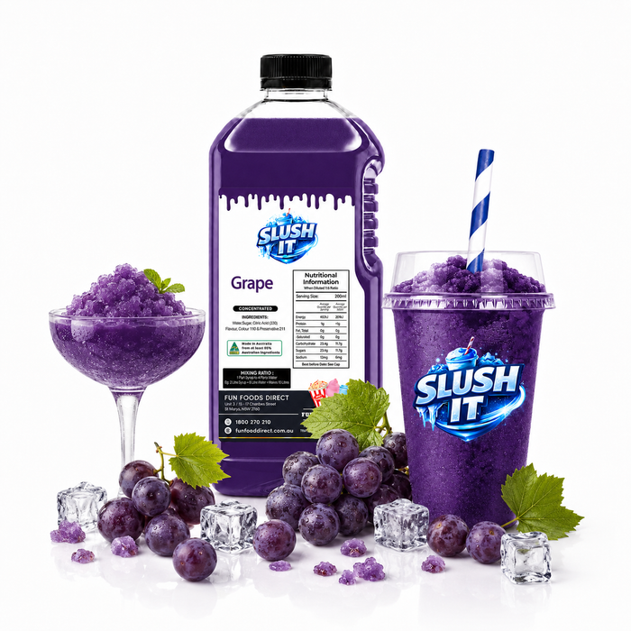 Grape Slush / Slushie Mix Bottles