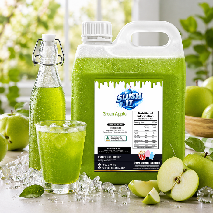 Green Apple cordial Mixes 2L