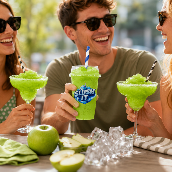 Green Apple Slush / Slushie Mix Bottles