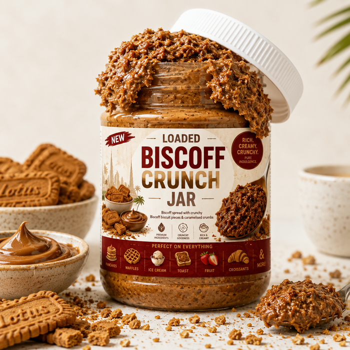 Loaded Biscoff Crunch Jar 375ml