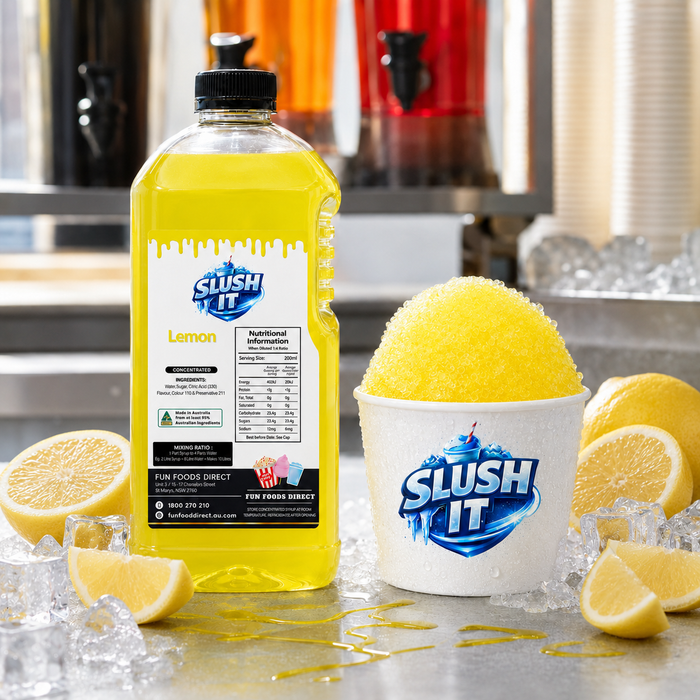 Lemon Sno Cone Flavour 2L Bottle