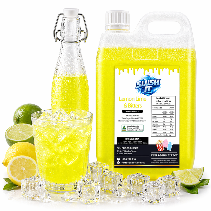 Lemon Lime & Bitters Cordial Mixes 2L