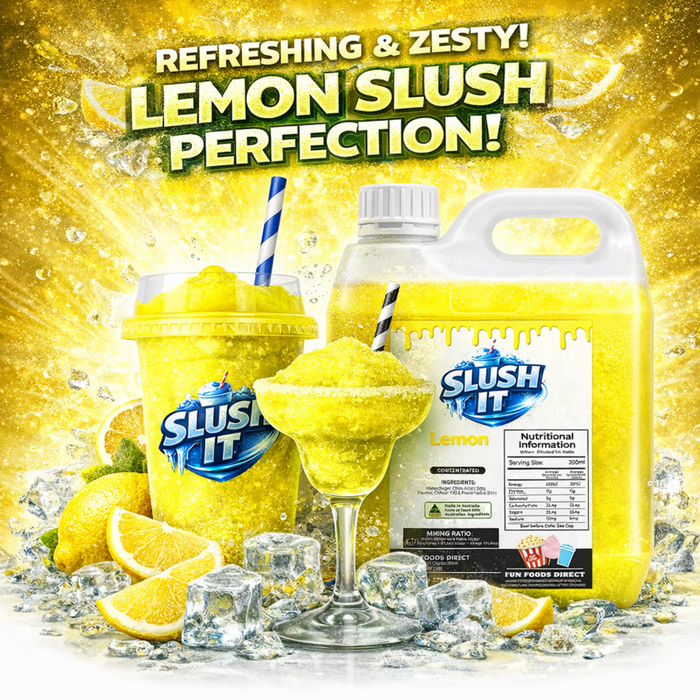 Lemon Slush / Slushie Mix Bottles
