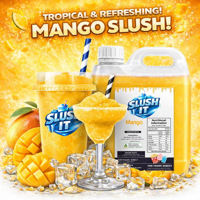 Mango Slush / Slushie Mix Bottles