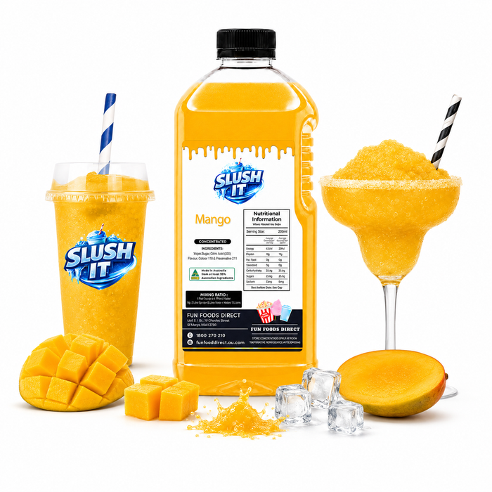 Mango Slush / Slushie Mix Bottles
