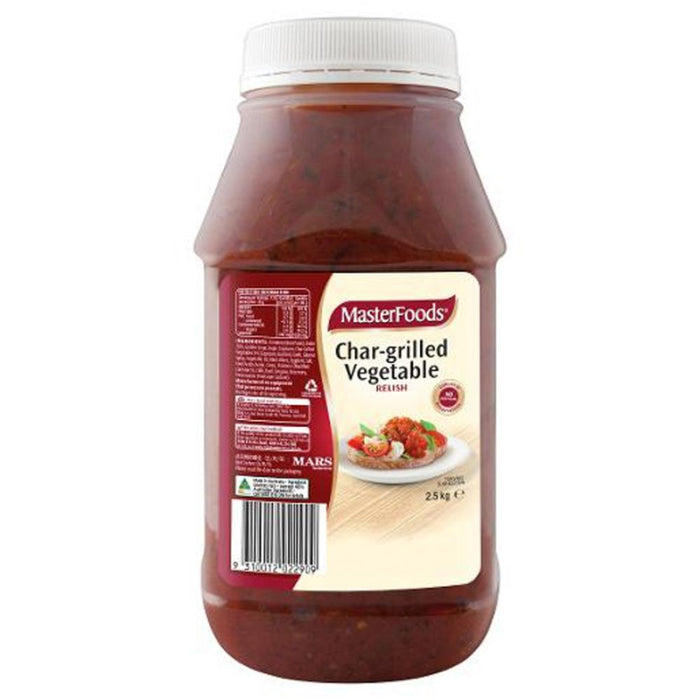 MasterFoods CharGrilled Vegetable Relish 2.5 kg