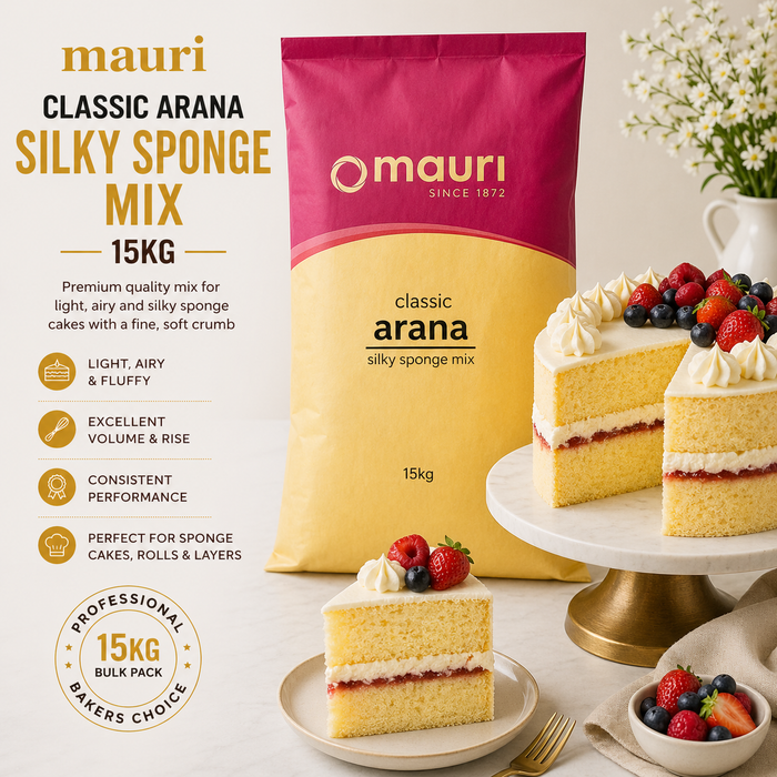 Mauri Arana Silky Sponge Mix – 15KG