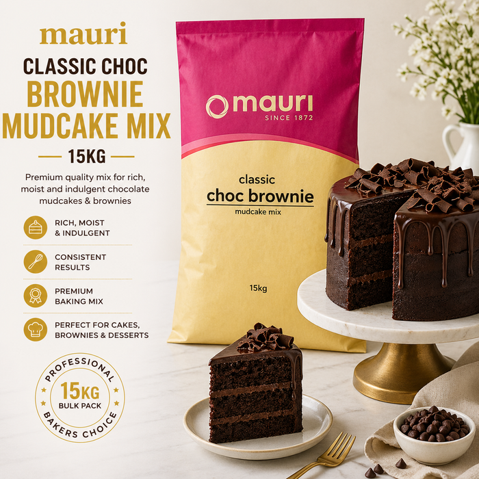 Mauri Choc Brownie Mudcake Mix – 15KG