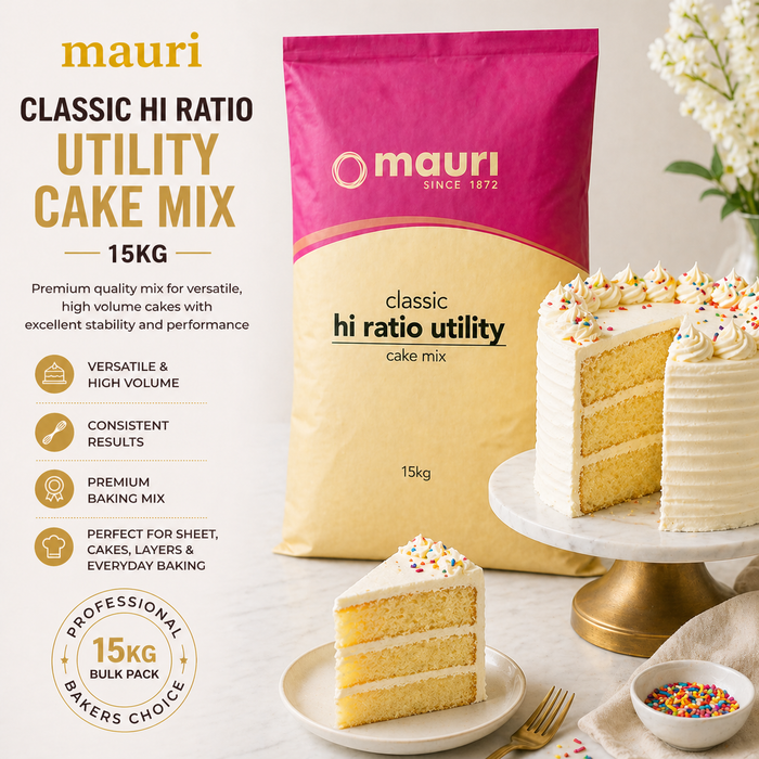Mauri Classic Hi Ratio Utility Cake Mix – 15KG