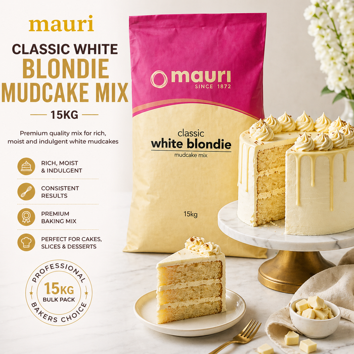 Mauri White Blondie Mudcake Mix – 15KG