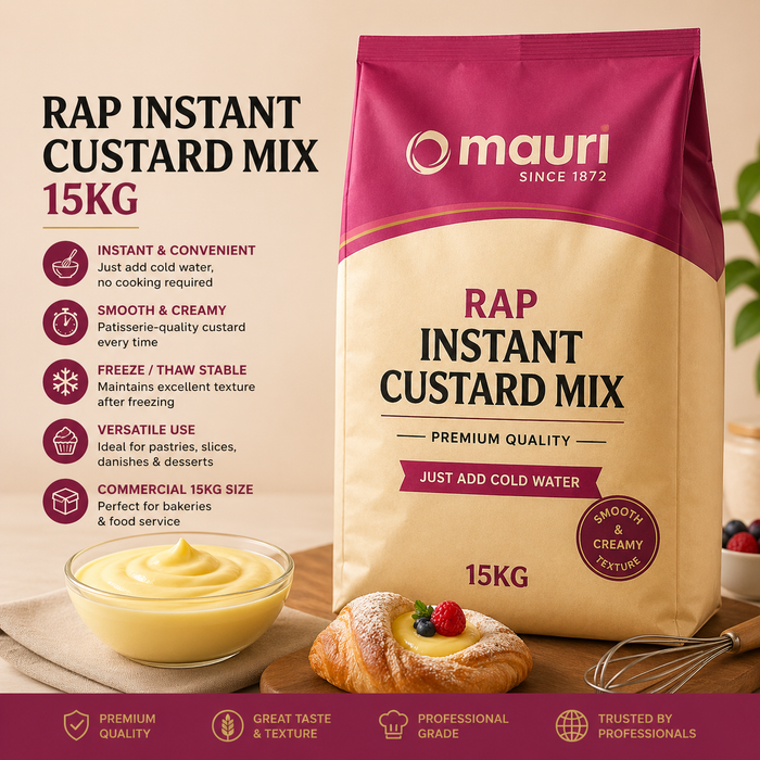 Mauri RAP Instant Custard Mix – 15KG
