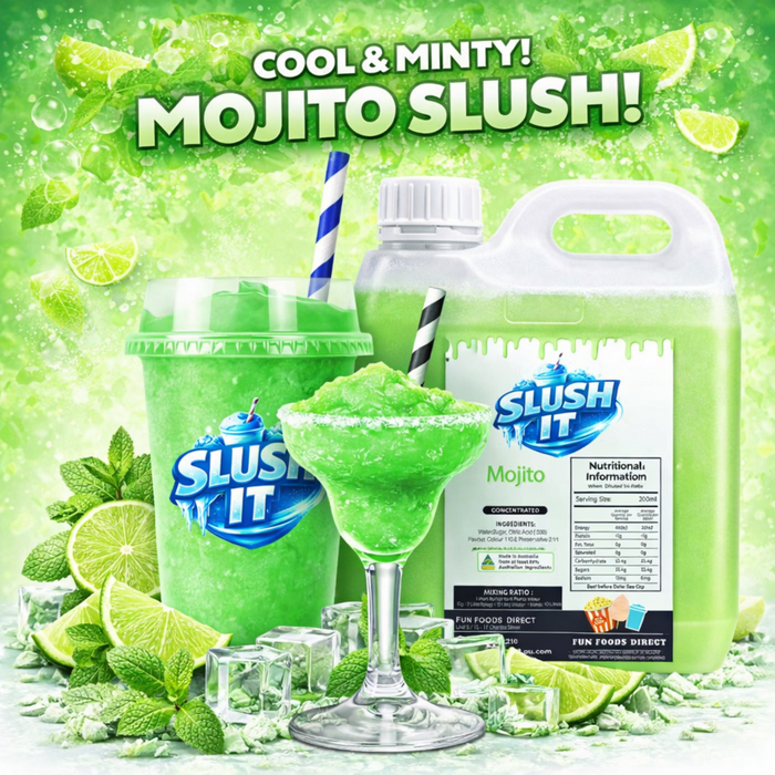 Mojito Slush / Slushie Mix Bottles