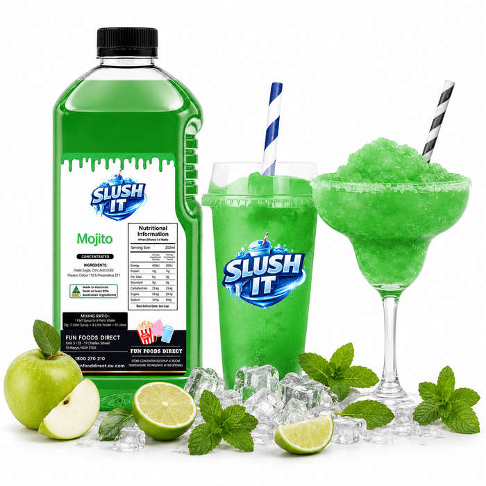 Mojito Slush / Slushie Mix Bottles