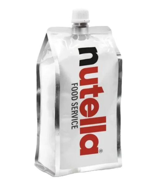 Nutella 1kg cartridge food service pack with smooth and creamy hazelnut cocoa spread for cafés and bakeries