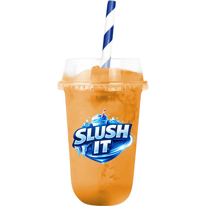 Orange Slush / Slushie Mix Bottles