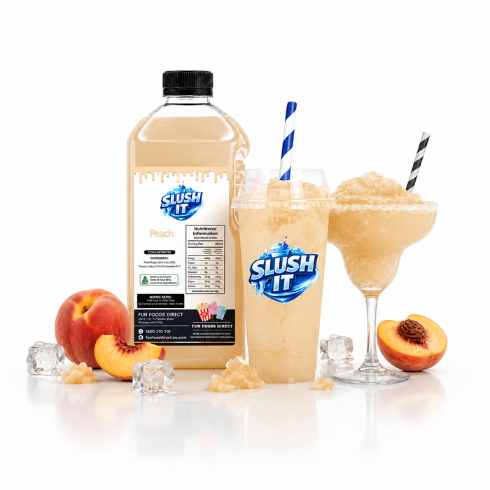 Peach Slush / Slushie Mix Bottles