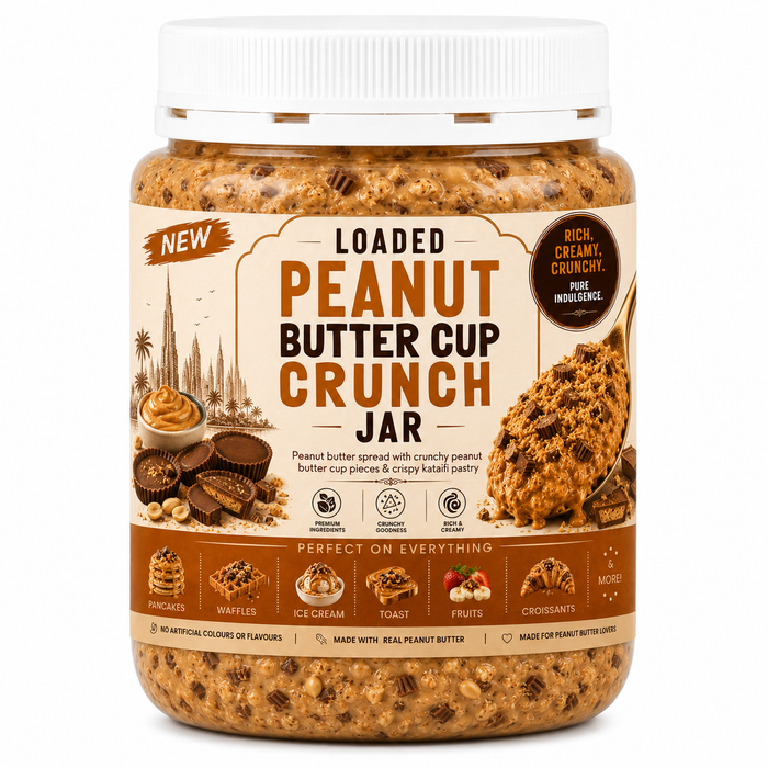 Loaded Peanut Butter Crunch Jar 375ml