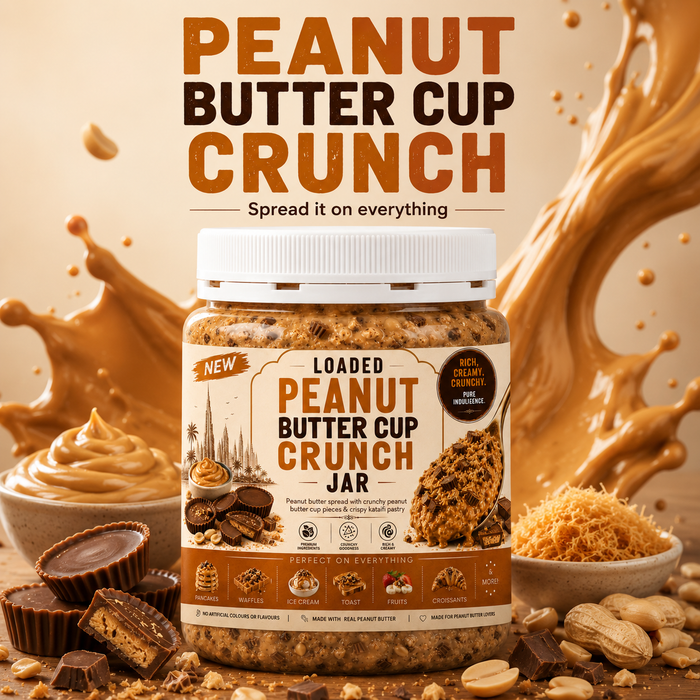 Loaded Peanut Butter Crunch Jar 375ml