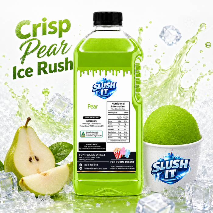 Pear Sno Cone Flavour Bottle