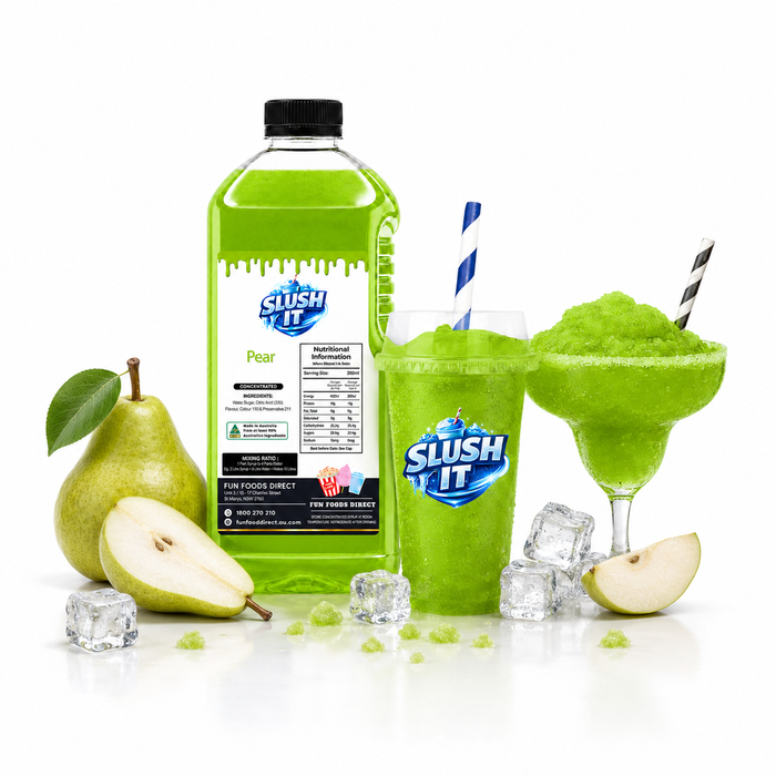 Pear Slush / Slushie Mix Bottles
