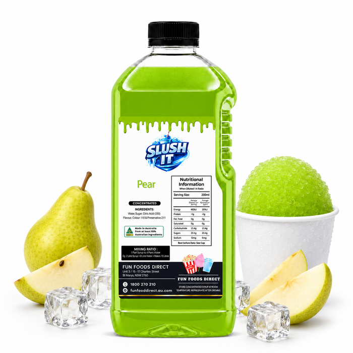 Pear Sno Cone Flavour Bottle