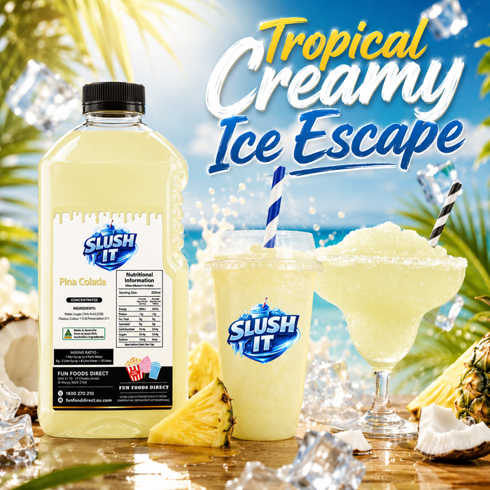 Pina Colada Slush / Slushie Mix Bottles
