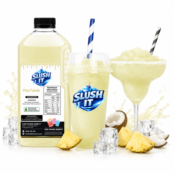 Adults Slushy Bundle Pack - Fruit Tingle, Piña Colada, and Margarita