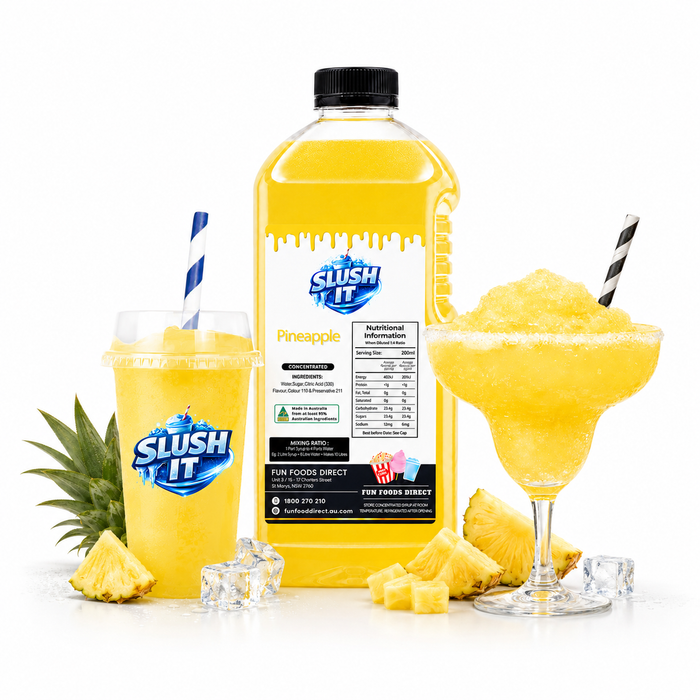 Pineapple Slush / Slushie Mix Bottles