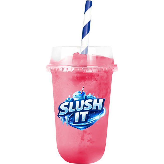 Pink Lemonade Slush / Slushie Mix Bottles