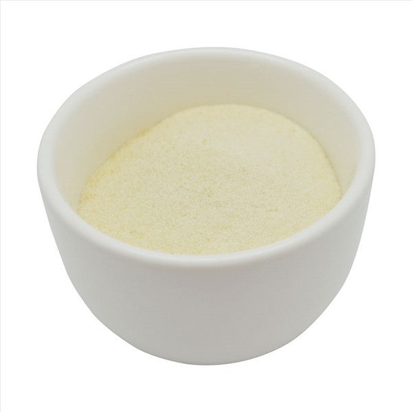powdered gelatine 2kg in white bowl – premium food-grade powdered gelatine for baking, desserts, jellies and panna cotta