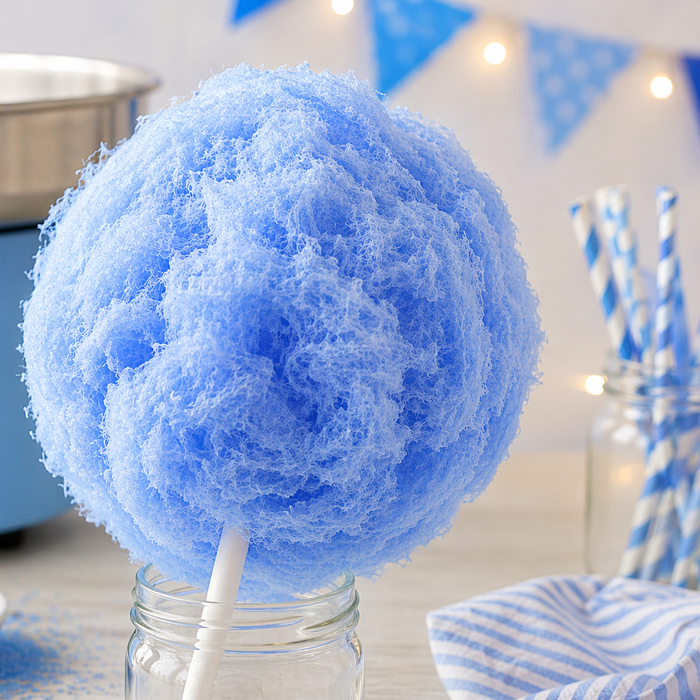Premium Blue Fairy Floss Sugar Ready to use
