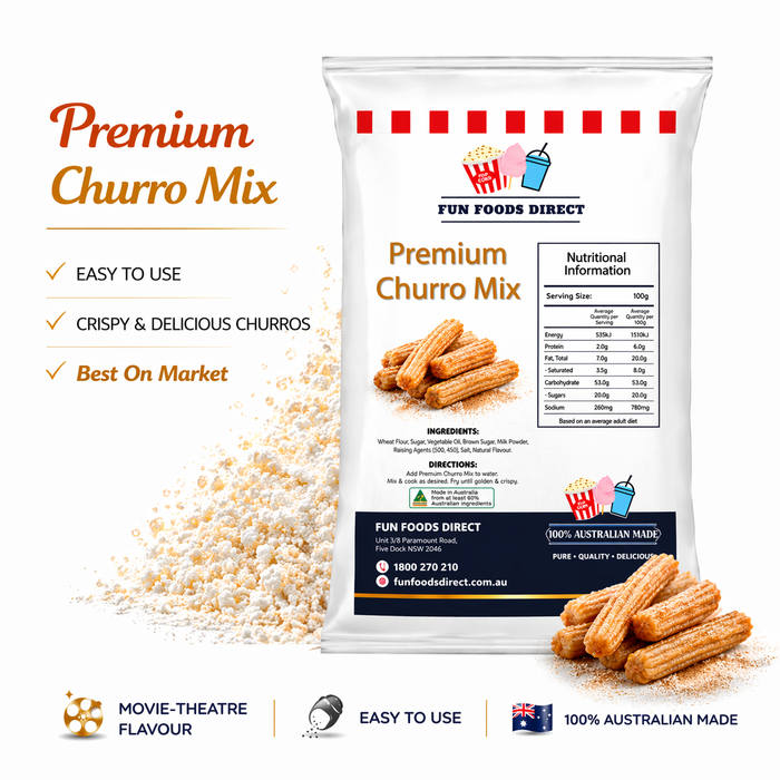 Premium Churro Mix – Just Add Water!