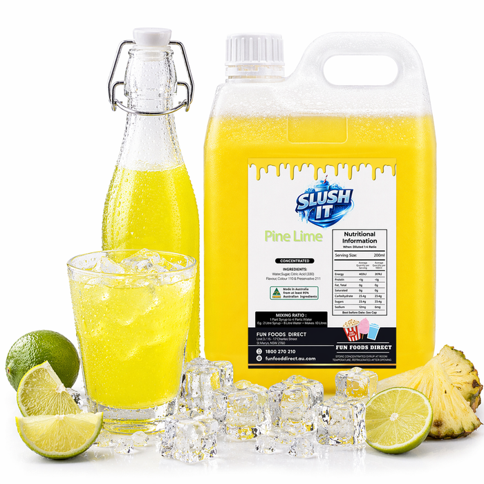Pinelime Cordial Mixes 2L