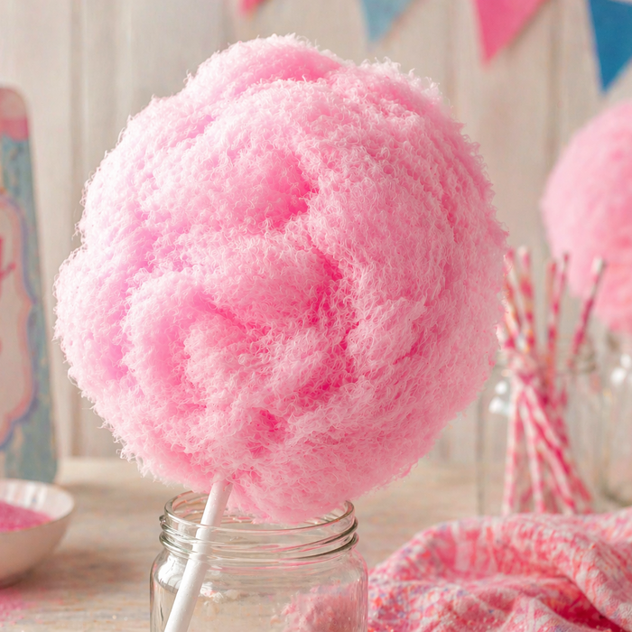 Premium Pink Fairy Floss Sugar Ready to use